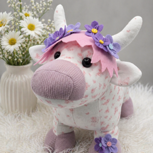 Felt flower crown add-on for a memory keepsake