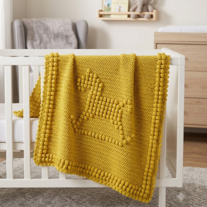 Crochet Cot Blanket